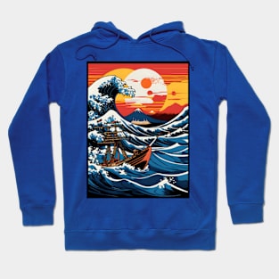 The Great Wave off Kanagawa Hoodie